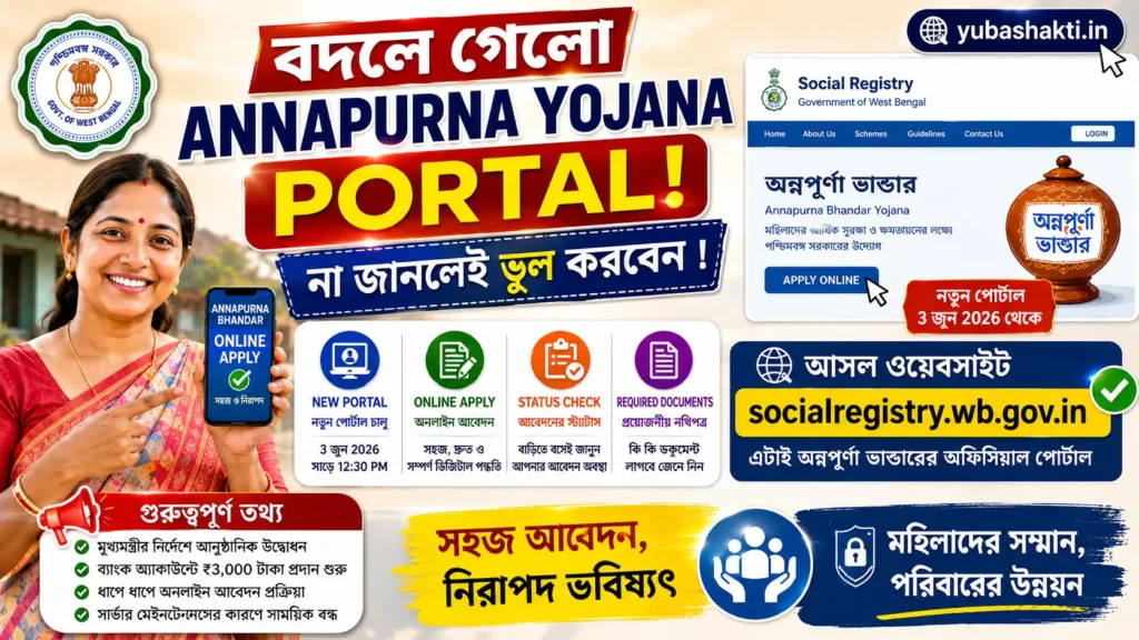 annapurna bhandar portal socialregistry.wb.gov.in